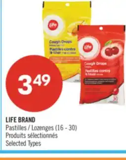 Pharmaprix LIFE BRAND Pastilles (16 - 30) offer