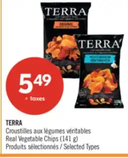 Pharmaprix TERRA Real Vegetable Chips offer