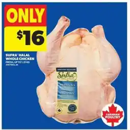 Real Canadian Superstore SUFRA HALAL WHOLE CHICKEN offer