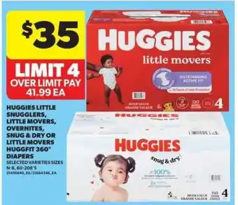 Real Canadian Superstore Huggies Diapers offer