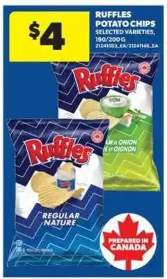 Real Canadian Superstore Ruffles Potato Chips offer