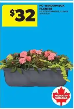Real Canadian Superstore PC Window Box Planter offer