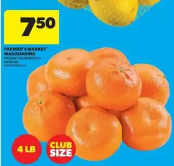 Real Canadian Superstore FARMER'S MARKET MANDARINS offer