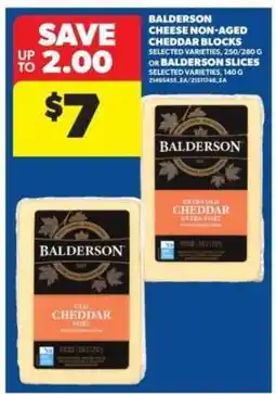 Real Canadian Superstore Balderson Cheese Non-Aged Cheddar Blocks offer