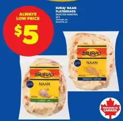 Real Canadian Superstore Suraj Naan Flatbreads offer