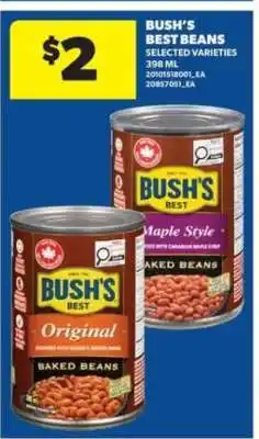 Real Canadian Superstore BUSH’S BEST BEANS offer