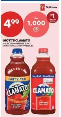 Real Canadian Superstore Mott's Clamato offer