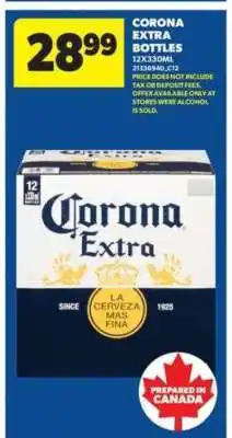 Real Canadian Superstore Corona Extra Bottles offer