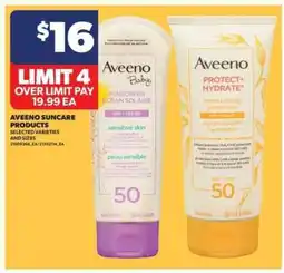 Real Canadian Superstore Aveeno Suncare Products offer