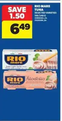 Real Canadian Superstore Rio Mare Tuna offer