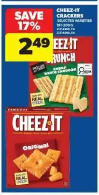 Real Canadian Superstore Cheez-It Crackers offer