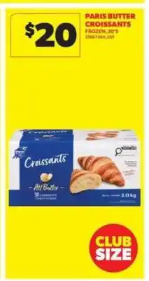 Real Canadian Superstore PARIS BUTTER CROISSANTS offer
