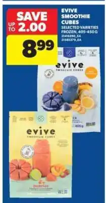 Real Canadian Superstore EVIVE SMOOTHIE CUBES offer