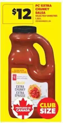 Real Canadian Superstore PC Extra Chunky Salsa offer