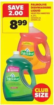 Real Canadian Superstore Palmolive Dishwashing Liquid offer