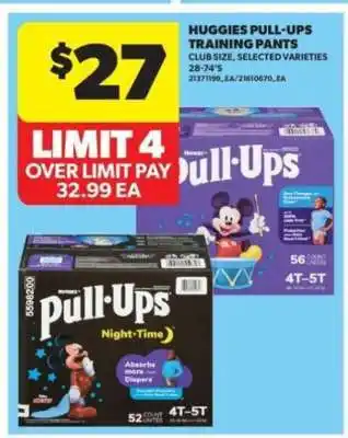 Real Canadian Superstore Huggies Pull-Ups Training Pants offer