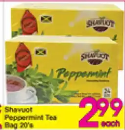 Danforth Food Market Shavuot Peppermint Tea Bag 20's offer