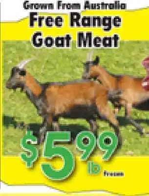 Danforth Food Market Free Range Goat Meat offer