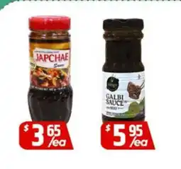 PAT Mart JAPCHAE Sauce, GALBI SAUCE offer