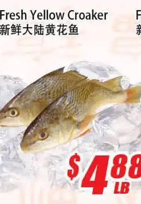 WinCo Food Mart Fresh Yellow Croaker offer