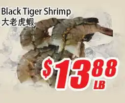 WinCo Food Mart Black Tiger Shrimp offer