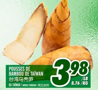 Marché Lian Tai POUSSES DE BAMBOU DE TAÏWAN offer