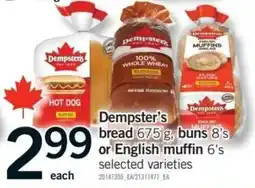 Fortinos Dempster's bread offer