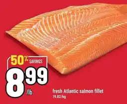 Marché Adonis Fresh atlantic salmon fillet offer