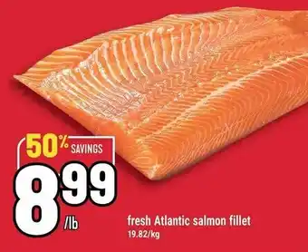 Marché Adonis Fresh atlantic salmon fillet offer