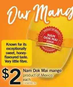 Fortinos Nam Dok Mai mango offer