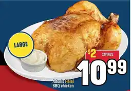 Marché Adonis Adonis Halal BBQ chicken offer