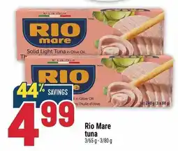 Marché Adonis Rio Mare tuna offer