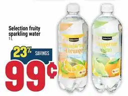 Marché Adonis Selection fruity sparkling water offer