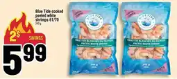 Marché Adonis Blue Tide cooked peeled white shrimps offer