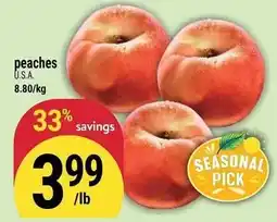 Marché Adonis Peaches offer