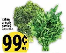 Marché Adonis Italian or curly parsley offer