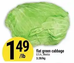 Marché Adonis Flat green cabbage offer