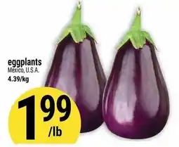 Marché Adonis Eggplants offer