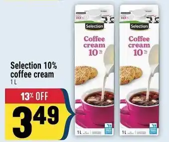 Marché Adonis Selection 10% coffee cream offer