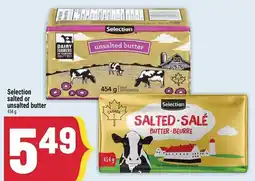 Marché Adonis Selection salted or unsalted butter offer