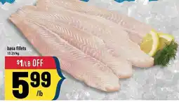 Marché Adonis Basa fillets offer