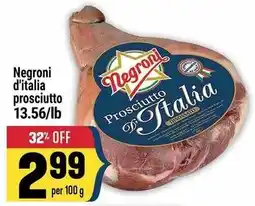 Marché Adonis Negroni d'italia prosciutto offer