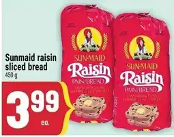 Marché Adonis Sunmaid raisin sliced bread offer