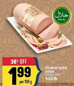 Marché Adonis Alzahraa turkey breast Halal offer