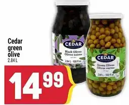 Marché Adonis Cedar green olive offer