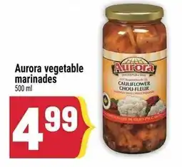 Marché Adonis Aurora vegetable marinades offer