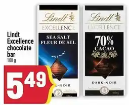 Marché Adonis Lindt Excellence chocolate bar offer