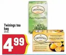 Marché Adonis Twinings tea bag offer