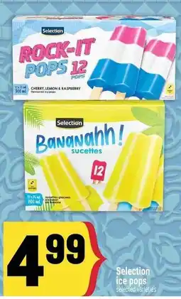 Marché Adonis Selection ice pops offer