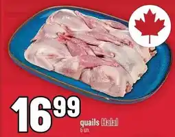Marché Adonis Quails halal offer